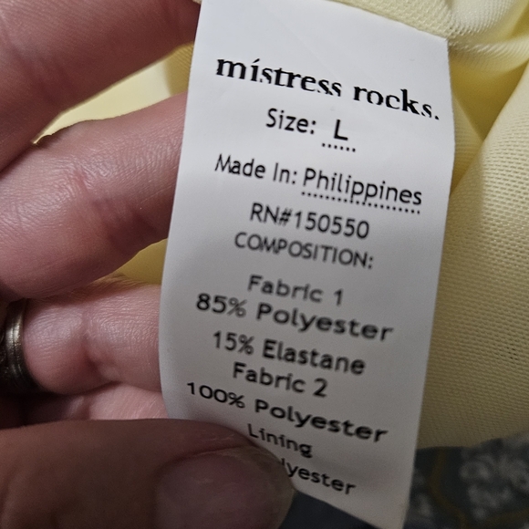 House Of CB MISTRESS ROCKS Heartfelt Lemon One Shoulder Corset MidiDress. LG - Picture 2 of 16